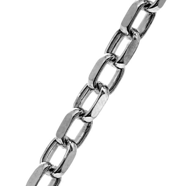 Sterling Silver Diamond Cut Belcher Chain (5.0mm)