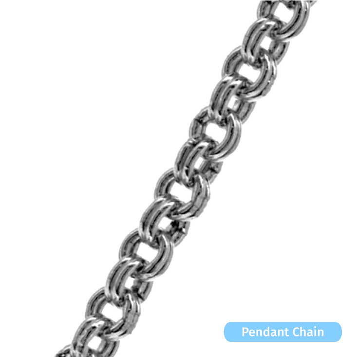 Sterling Silver Double Round Belcher Chain (2.2mm)