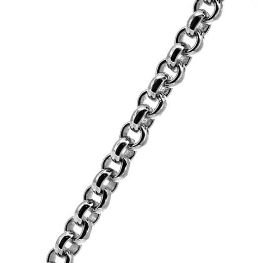 Sterling Silver Round Belcher Chain (3.2mm)