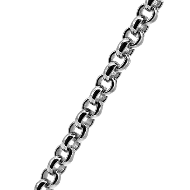 Sterling Silver Round Belcher Chain (3.3mm)