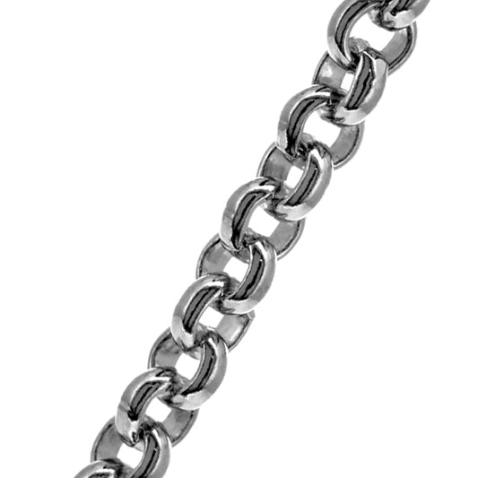 Sterling Silver Round Belcher Chain (5.0mm)