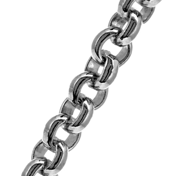 Sterling Silver Round Belcher Chain (6.2mm)