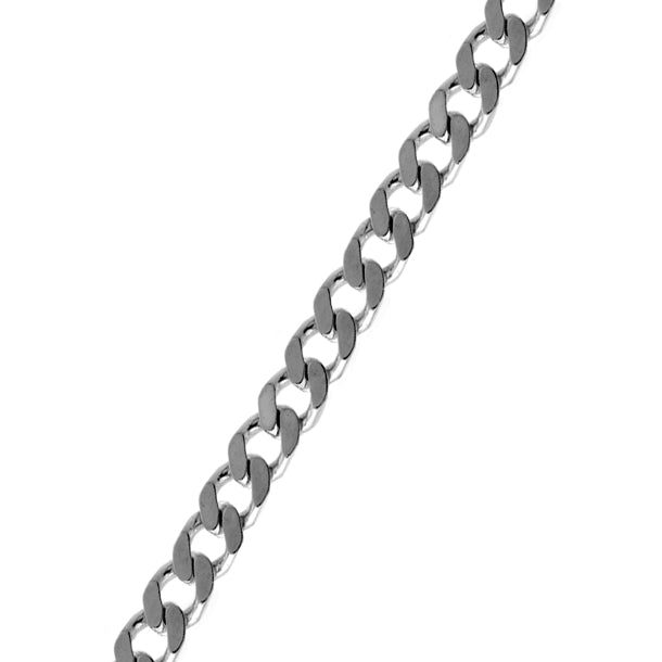 Sterling Silver Diamond Cut Curb Chain (2.5mm)