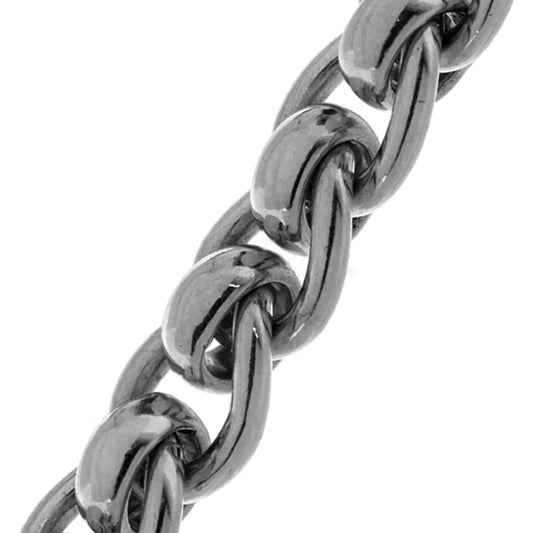 Sterling Silver Roller Ball Chain (9.0mm)